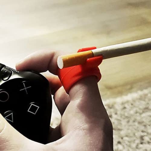 gaming cigarette holder 3 Pack - Cigarette Holder Ring - Hands Free Smoking - Joint Holder - Keep Your Fingers Clean gaming cigarette holder 3 Pack - Cigarette Holder Ring - Hands Free Smoking - Joint Holder - Keep Your Fingers Clean