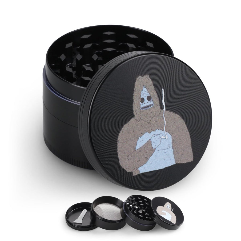 big tobacco grinder Kaitoma Compatible with The Big LEZ Show Custom Printed 4 Part Sassy The Sasquatch Metal Herb Grinder for Tobacco with Pollen Scraper and Micron Screen 50mm JustSmoke.Me big tobacco grinder Kaitoma Compatible with The Big LEZ Show Custom Printed 4 Part Sassy The Sasquatch Metal Herb Grinder for Tobacco with Pollen Scraper and Micron Screen 50mm JustSmoke.Me