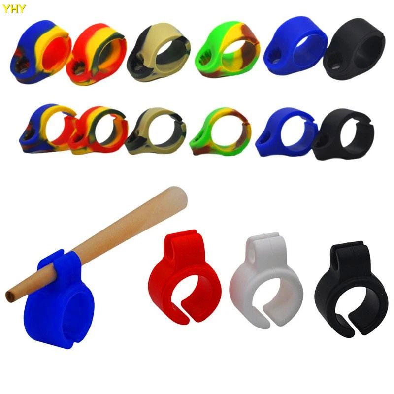 cigarette holder ring gaming Silicon Cigarette / Blunt Holder [Gamer Bundle Pack] Mixed Colours &  Designs JustSmoke.Me