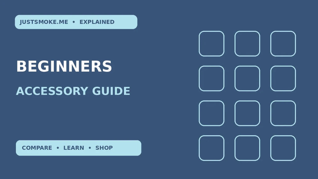 Beginner's Guide to Accessory Types: Papers, Tips, Grinders & Storage - JustSmoke.Me