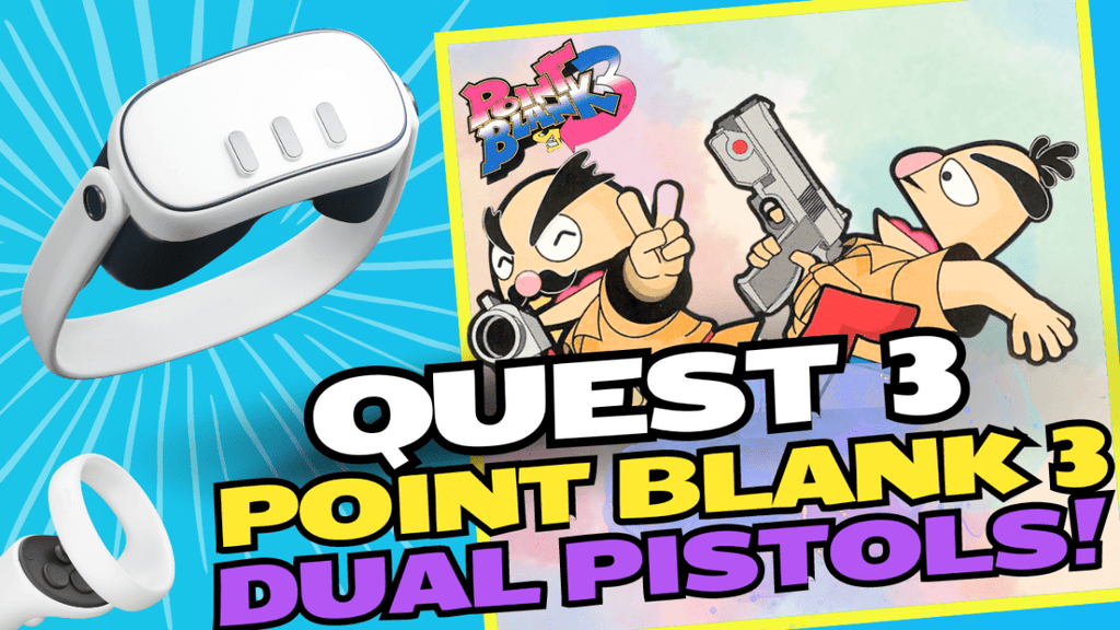 How to Play PlayStation Light Gun Games on Meta Quest 3 - Point Blank 3 - JustSmoke.Me