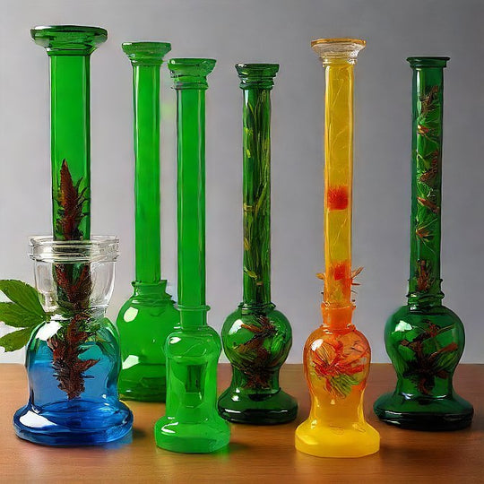 (Glass Bongs) - Waterpipes - Smoking Bong / Dabs / Pipes / Rigs - JustSmoke.Me