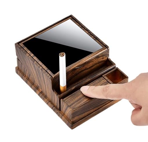 Omana Pop-Up Cigarette Case – 40 Capacity – Moisture-Proof – Push-Bar