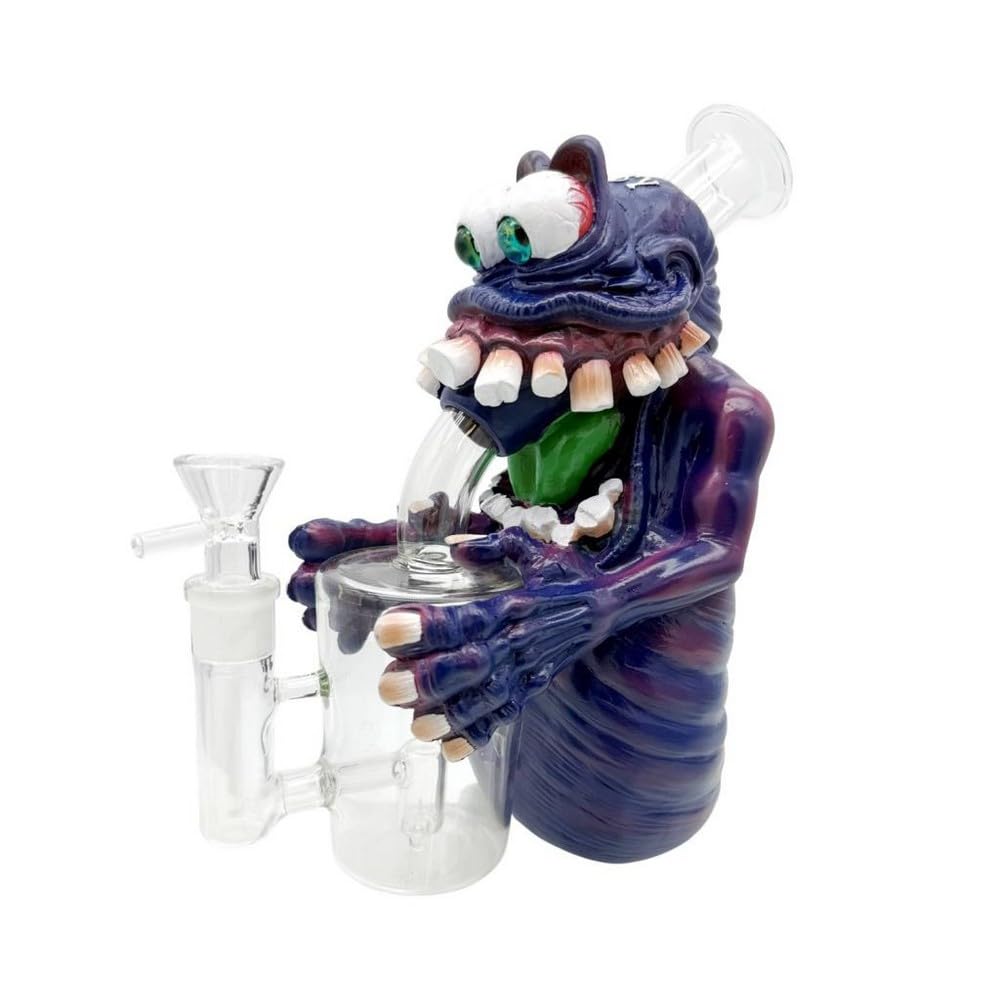 Chongz 25cm Resin Glass Monster Bong – Cookie