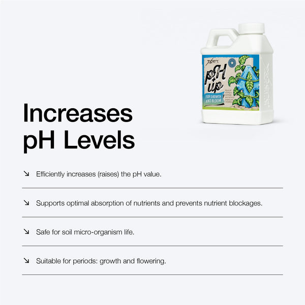 Xpert Nutrients pH Up – 1L
