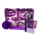 Wise Skies Purple Buzz Rolling Tray Set – Papers, Tips, Crusher & Cone Holders