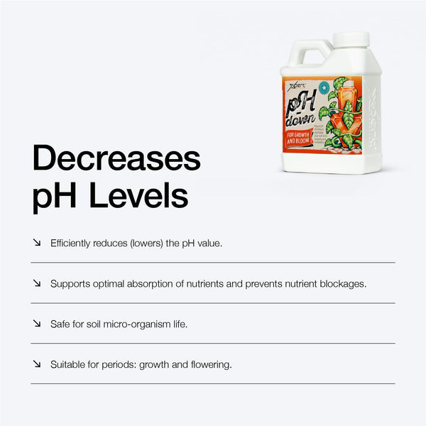 Xpert Nutrients pH Down – 1L