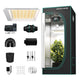 MARS HYDRO 2 × 2ft Grow Tent Kit – TS600 100W Full Spectrum LED