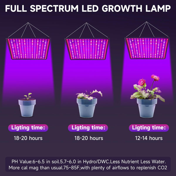 Neulriscn 1000W LED Grow Light – Full Spectrum – 2 × 2ft Coverage