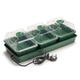 EarlyGrow Heated 3-Bay Windowsill Propagator – Self-Watering