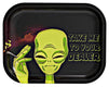 Alien Metal Rolling Tray – Funny Cartoon Design
