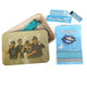 Wise Skies Blue Rappers Rolling Tray Set – Magnetic Cover, Blue Papers & Tips – 7 Items