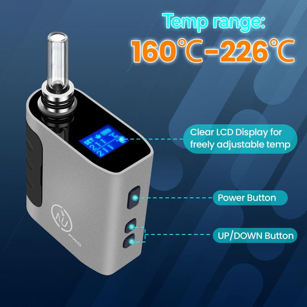 Aisvape NIU PRO Vaporizer for Herbs & Cannabis | Conduction Mechanism | Replaceable SUS304 Chamber | 1400 mAh Battery | Haptic Feedback JustSmoke.Me Aisvape NIU PRO Vaporizer for Herbs & Cannabis | Conduction Mechanism | Replaceable SUS304 Chamber | 1400 mAh Battery | Haptic Feedback JustSmoke.Me