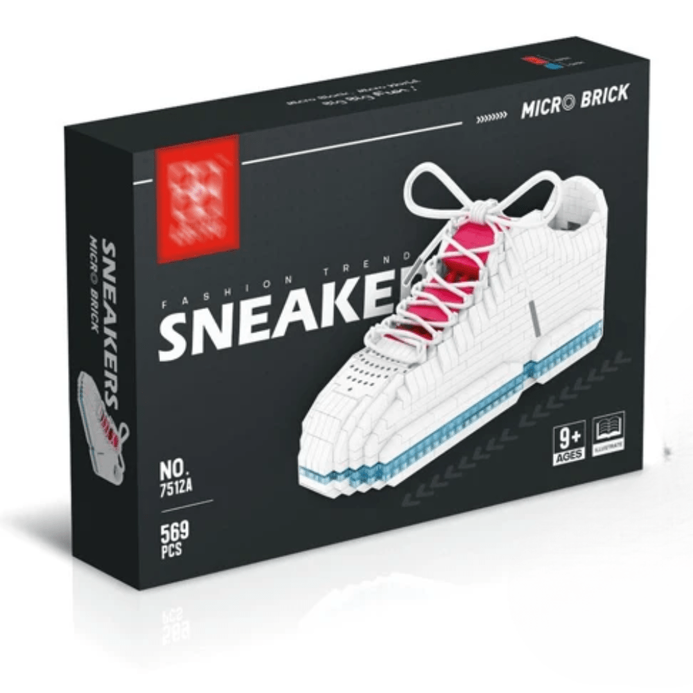 Build a Sneaker | 500 - 800pcs Model Building Kits - Quick Stack Bricks - 4 New StylesJustSmoke.Me