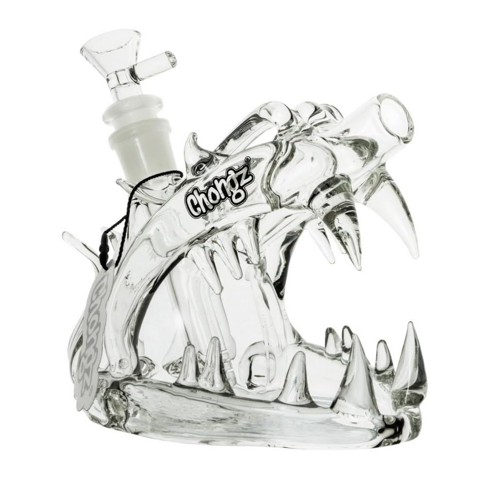 Chongz 15cm Glass Bong – Dragon Head – 7mm Thick GlassJustSmoke.Me