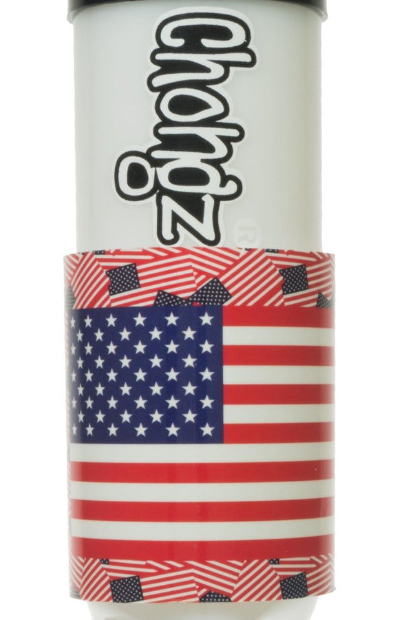 Chongz 30cm Acrylic Bong – United State of America – Rubber BaseJustSmoke.Me