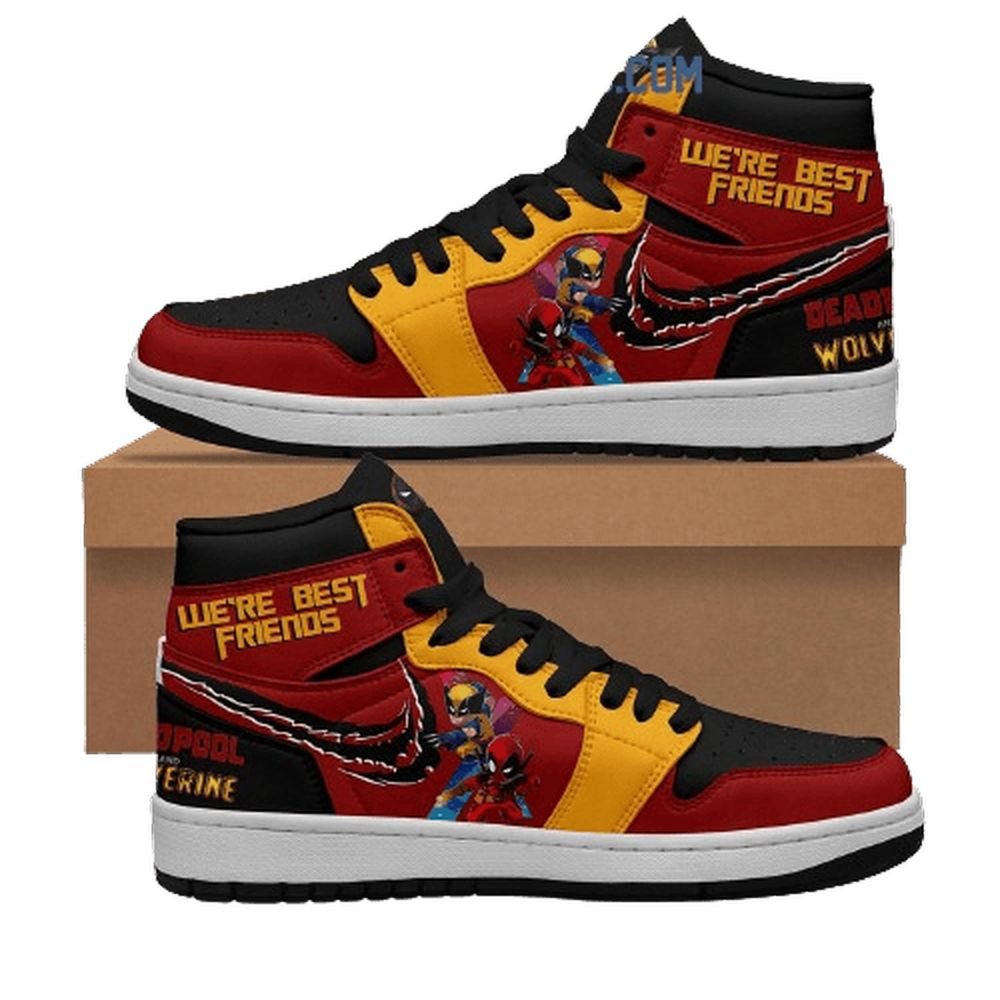 Deadpool Wolverine New High-Tops Custom Fashion Trainers