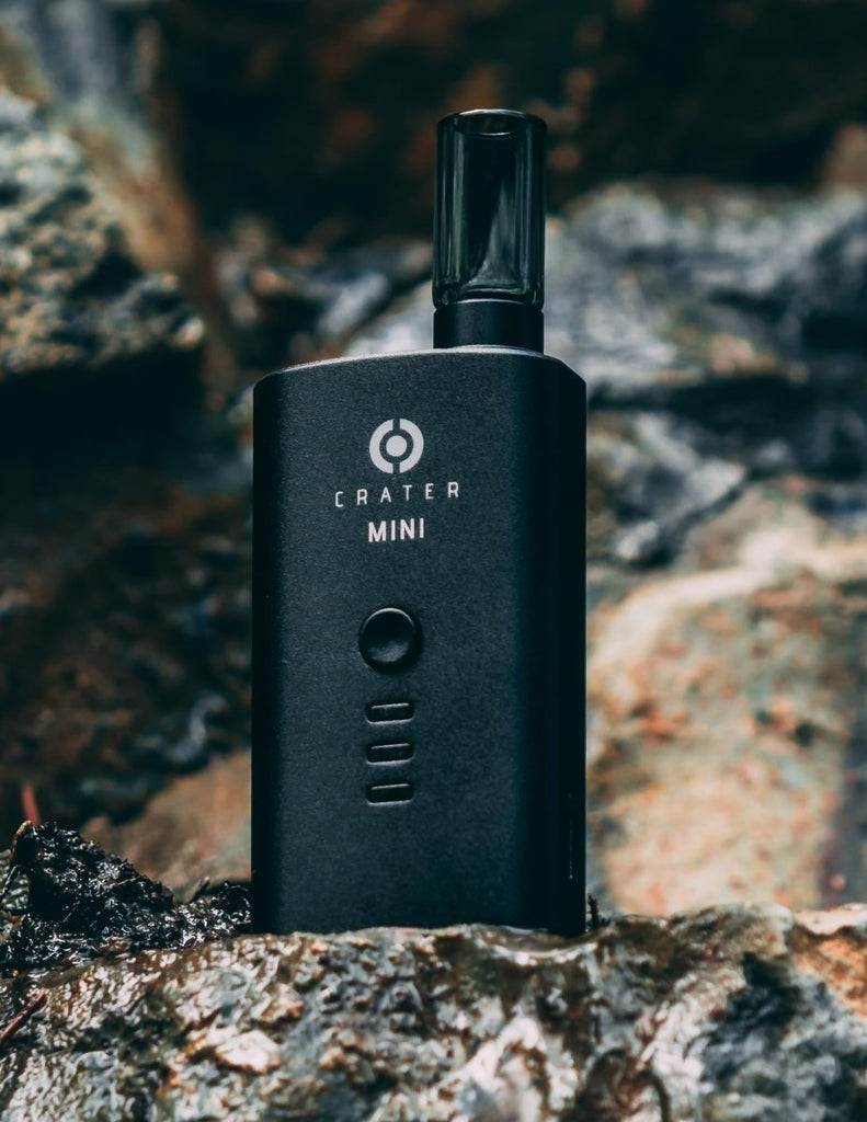 Dry Herb Vaporizer CRATER MINI - 2024 upgraded version - Ultra Portable Heat-Not-Burn Device, Ceramic Chamber, Adjustable Temperature, USB-C Rechargeable, 1-Year Warranty - No Nicotine JustSmoke.Me Dry Herb Vaporizer CRATER MINI - 2024 upgraded version - Ultra Portable Heat-Not-Burn Device, Ceramic Chamber, Adjustable Temperature, USB-C Rechargeable, 1-Year Warranty - No Nicotine JustSmoke.Me