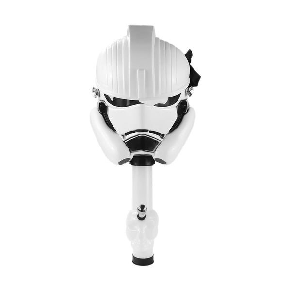 FORMAX420 Gas Mask Bong – Acrylic – 20cm Tall – Adjustable Mask – Random ColourJustSmoke.Me