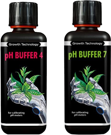 Growth Technology pH Buffer 4 & 7 Calibration Solution – 300mlJustSmoke.Me