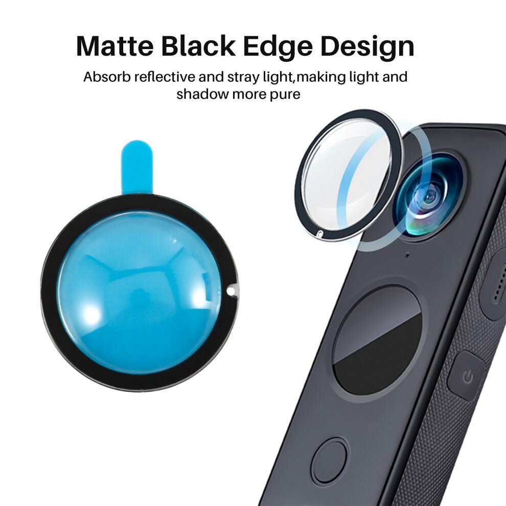 Insta 360 - Action Camera - 2 Camera lenses guards - Anti Scratch protectorJustSmoke.Me