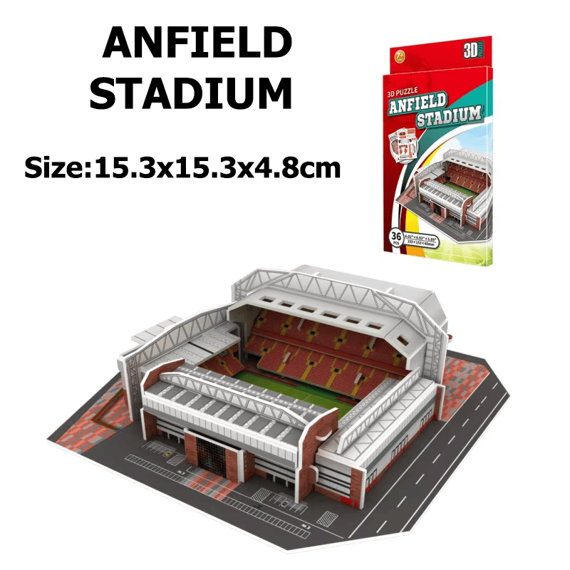 Miniature Famous Football Stadiums - 3D DIY Puzzle - World Football Game GiftsJustSmoke.Me