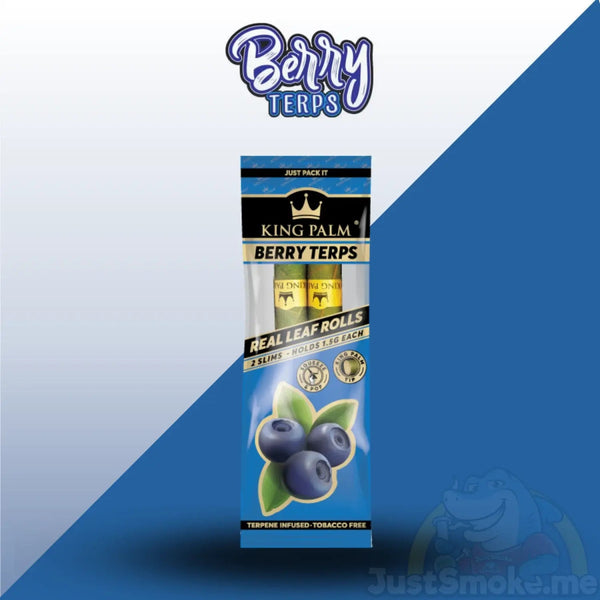 New Juicy Flavours - Cordia Leaf | Slim 1.5g | Blunt Wraps - King PalmJustSmoke.Me