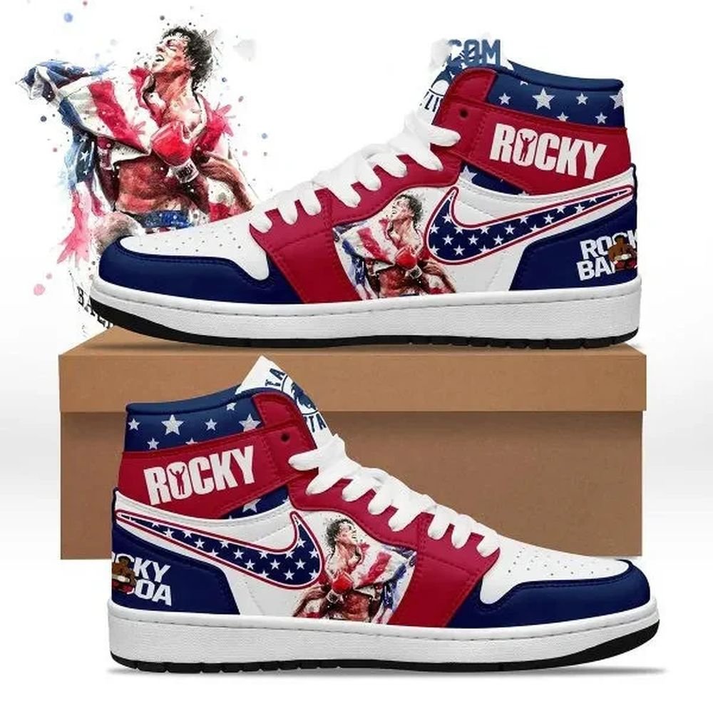 Rocky | New High - Tops | Custom Fashion Trainers | Cartoon / Movie / Gamers.JustSmoke.Me