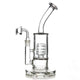 RORA 9.4″ Glass Bong – Birdcage & Honeycomb Percolator – Quartz Bowl – ClearJustSmoke.Me