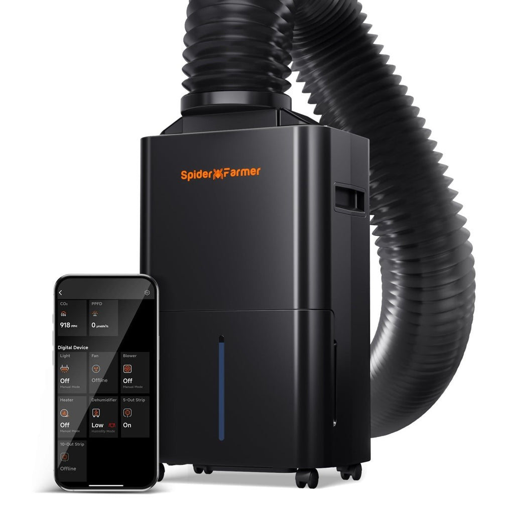 SPIDER FARMER 32-Pint Plant Dehumidifier – For Grow TentsJustSmoke.Me