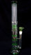 Sunshine Glass 17″ Straight Glass Bong – Honeycomb & Birdcage Percolator – GreenJustSmoke.Me