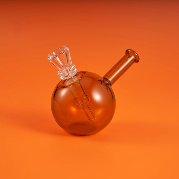 TIMSURE 6cm Mini Glass Bong – Borosilicate – 2 × 10mm Cup BowlsJustSmoke.Me