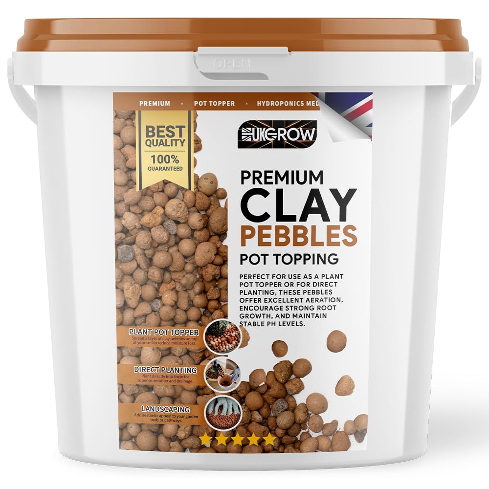 UK GROW Clay Pebble Hydroponic Substrate – 10LJustSmoke.Me