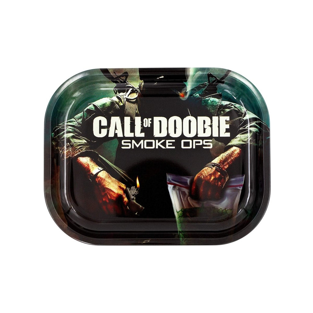 V Syndicate Metal Rolling Tray – Small – Smoke OpsJustSmoke.Me