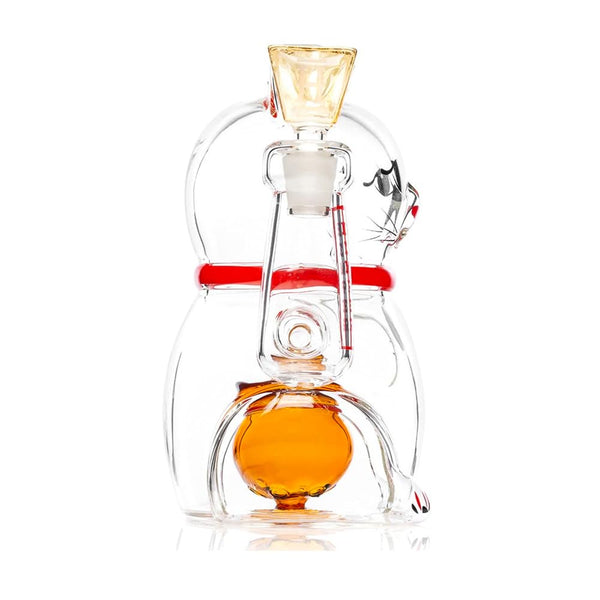 Vastu 14cm Glass Bong – Lucky Cat DesignJustSmoke.Me