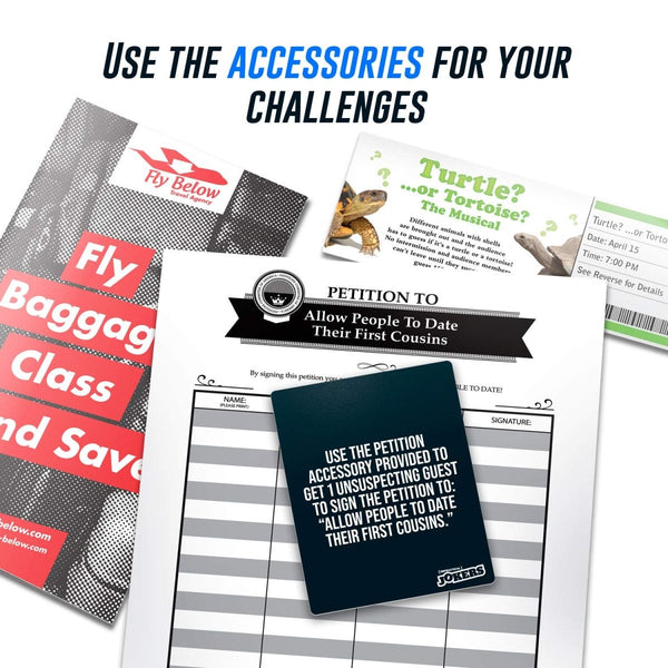 Wilder Toys Impractical Jokers: The Game - Box of Challenges (17+) (WILD - 567), for 14+ yearsJustSmoke.Me