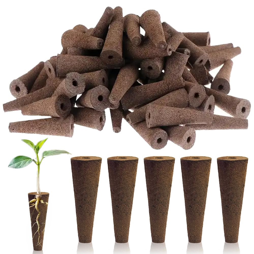 WZHHDM Grow Sponges – 50 Seed Starter PodsJustSmoke.Me