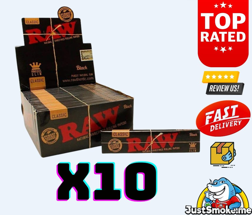1 - 50 | Raw Blacks | Rolling Papers | GENUINEJustSmoke.Me