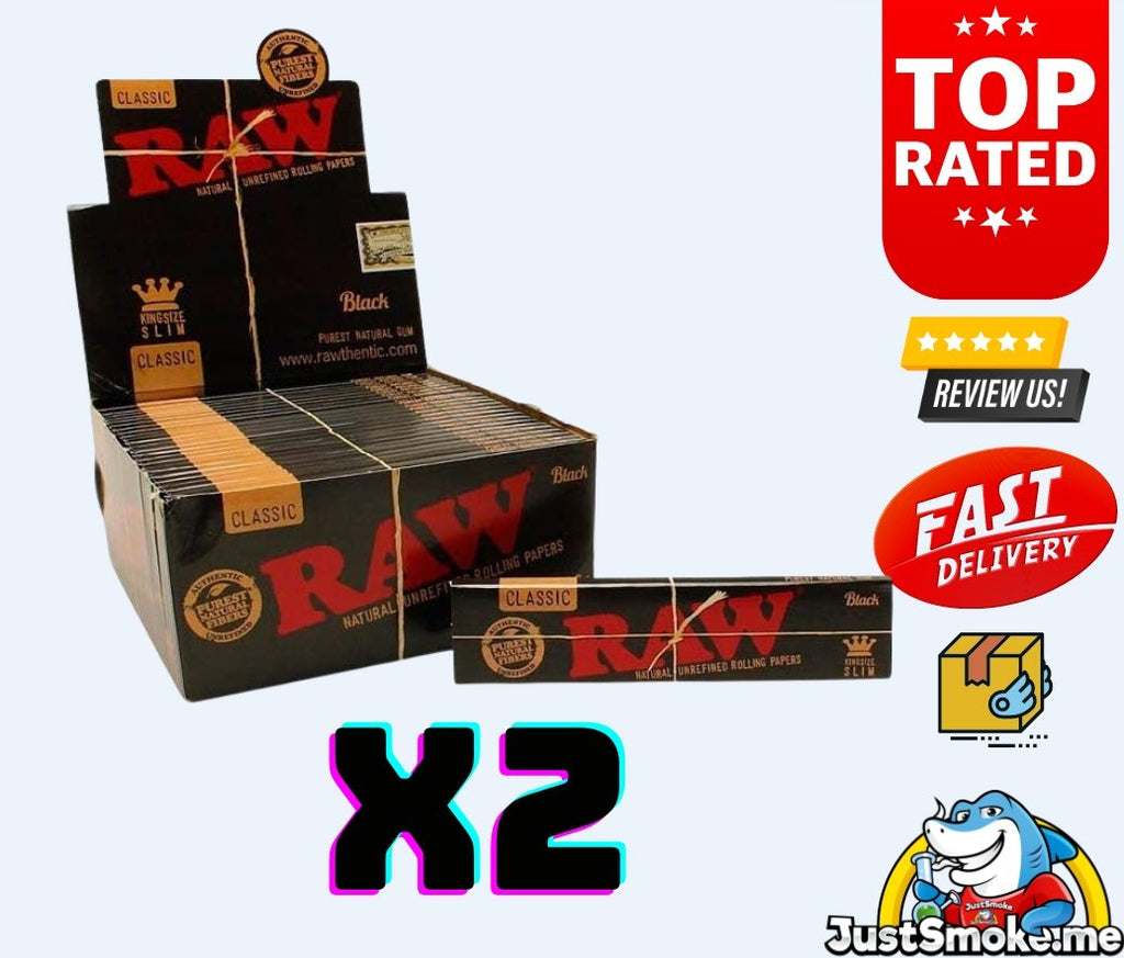 1 - 50 | Raw Blacks | Rolling Papers | GENUINEJustSmoke.Me