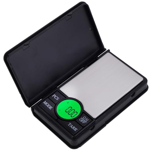 200X0.01g Digital Scale, Mini pocket scale with Black-lit LCD Display, High Precision Scales for Jewellery Gold Food Coffee Herb CoinsJustSmoke.Me