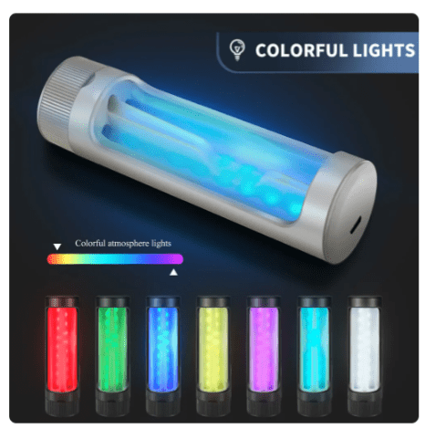 3 Cone : Led Display Case & Holder for Rolls (Rechargable)JustSmoke.Me