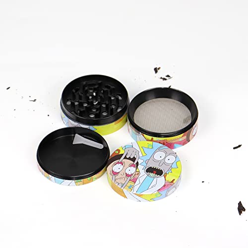 JustSmoke.Me4 Piece Grinder Zinc Alloy 2.5