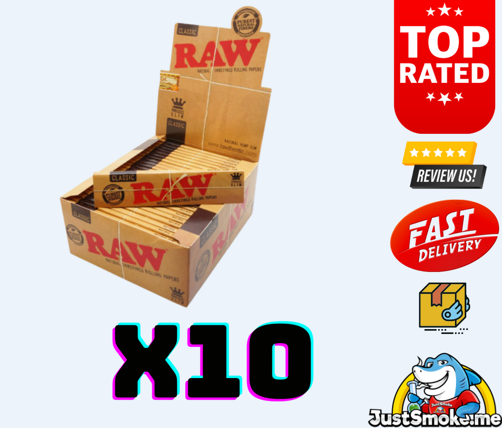 Raw Original Hemp | Authenticate Rolling Papers | 1 - 50JustSmoke.Me