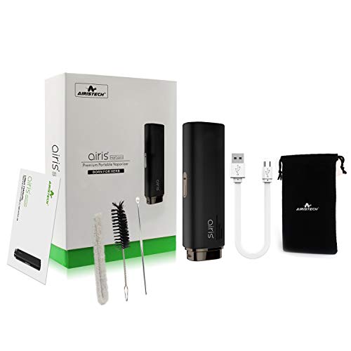 JustSmoke.MeAiristech Dry Herb Vaporizer with Isolate Airflow, Three Temps Setting, Rapid Heating, Vibration Notification, 2200 mAh Capacity Battery, No NicotineJustSmoke.Me