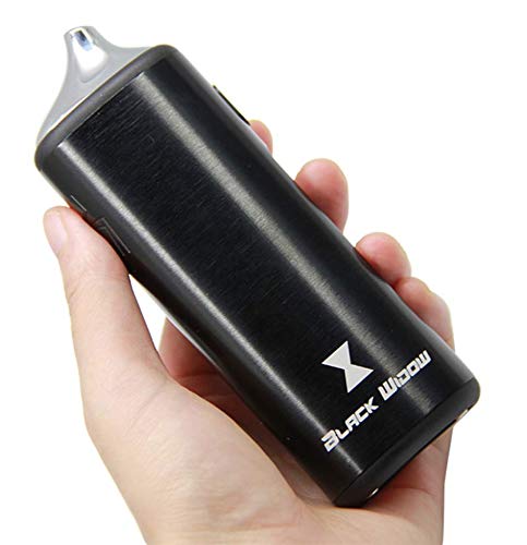 BLK Black Mamba Dry Herb Vaporizer, Large Ceramic Chamber, 1600mAh Battery, Advanced 5 Temperature Settings, Innovative Yet Function Designed Herbal Vaporizer, Concealed Glass Air Path (Black) JustSmoke.Me BLK Black Mamba Dry Herb Vaporizer, Large Ceramic Chamber, 1600mAh Battery, Advanced 5 Temperature Settings, Innovative Yet Function Designed Herbal Vaporizer, Concealed Glass Air Path (Black) JustSmoke.Me