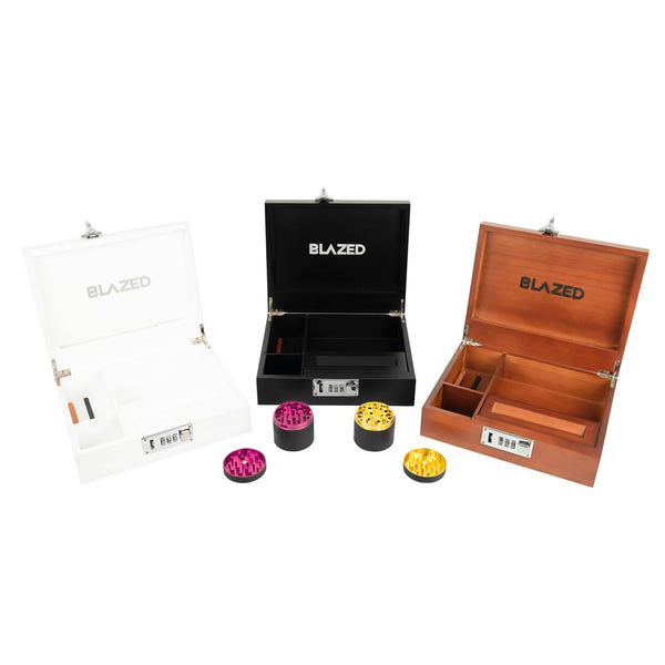 Blazed Large Aluminium Herb Grinder (Pink)JustSmoke.Me