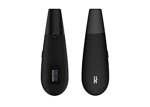 BLK Black Mamba Dry Herb Vaporizer, Large Ceramic Chamber, 1600mAh Battery,  Advanced 5 Temperature Settings, Innovative Yet Function Designed Herbal  Vaporizer, Concealed Glass Air Path (Black) JustSmoke.Me