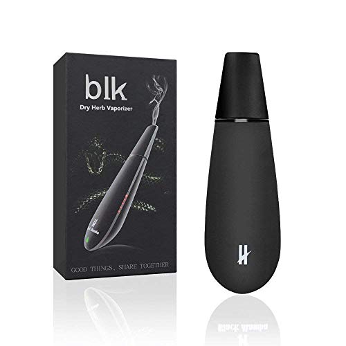 black mamba flavour vape BLK Black Mamba Dry Herb Vaporizer, Large Ceramic Chamber, 1600mAh Battery,  Advanced 5 Temperature Settings, Innovative Yet Function Designed Herbal  Vaporizer, Concealed Glass Air Path (Black) JustSmoke.Me
