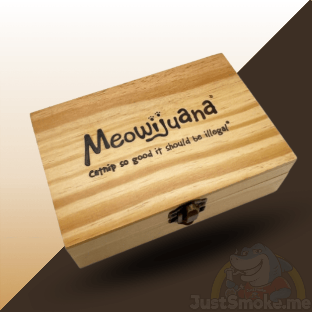 Catnip - Flower & Buds +Grinder I Grand Daddy Purrr I Cigar BoxJustSmoke.Me