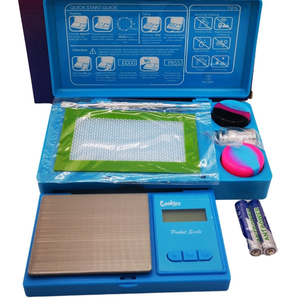 Deluxe : All-in-One - Digital Scales + Dabbing Kit + ToolsJustSmoke.Me